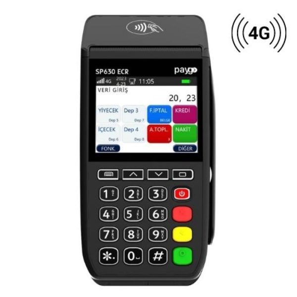 Paygo SP630 Ecr Yeni Nesil Mobil Pos Yazarkasa - Görsel 2